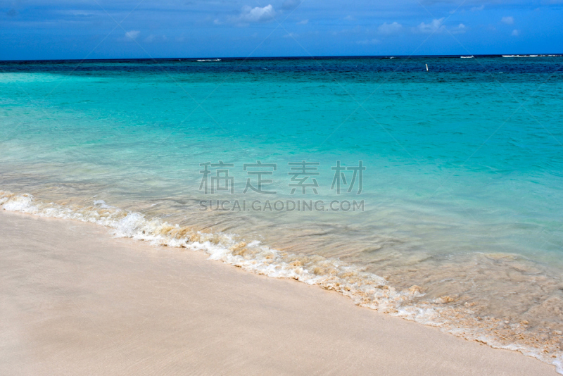 海洋,水,自然美,自然,美,水平画幅,沙子,无人,户外,库莱布拉岛