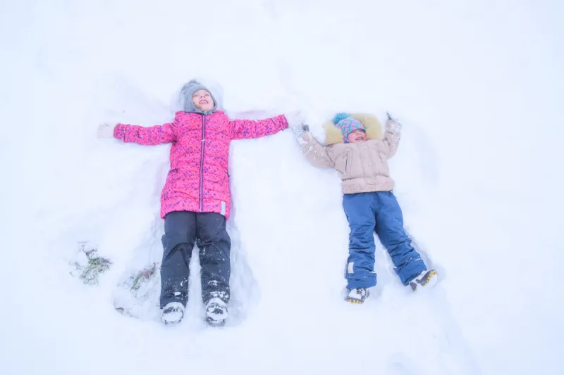 雪天使 雪天使图片 雪天使素材下载 稿定素材