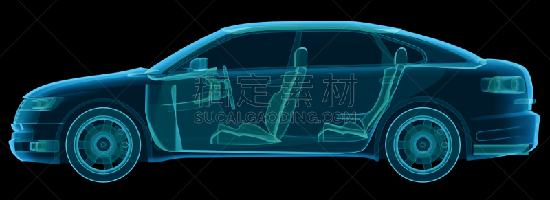 x光片,汽车,不明确的地点,概念车,电动汽车,轿车,电车,透过其它物体观看,汽车产业,新的
