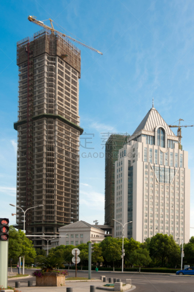 商务,塔,江西省,垂直画幅,无人,建筑外部,户外,城市,建筑结构,现代