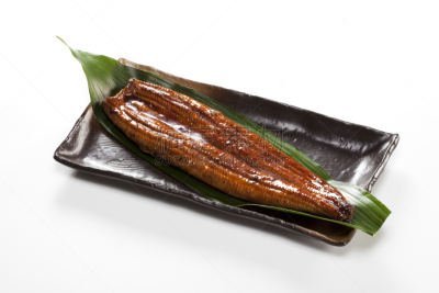 鳗鱼,格子烤肉,水平画幅,无人,膳食,海产,特写,海草,晚餐,日本食品
