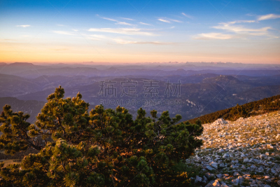 阿尔卑斯山脉,法国,风景,在上面,冯杜山,天空,美,休闲活动,水平画幅,无人