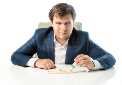 捕鼠器,男商人,接力赛,水平画幅,智慧,金融,不诚实,银行业,人,风险