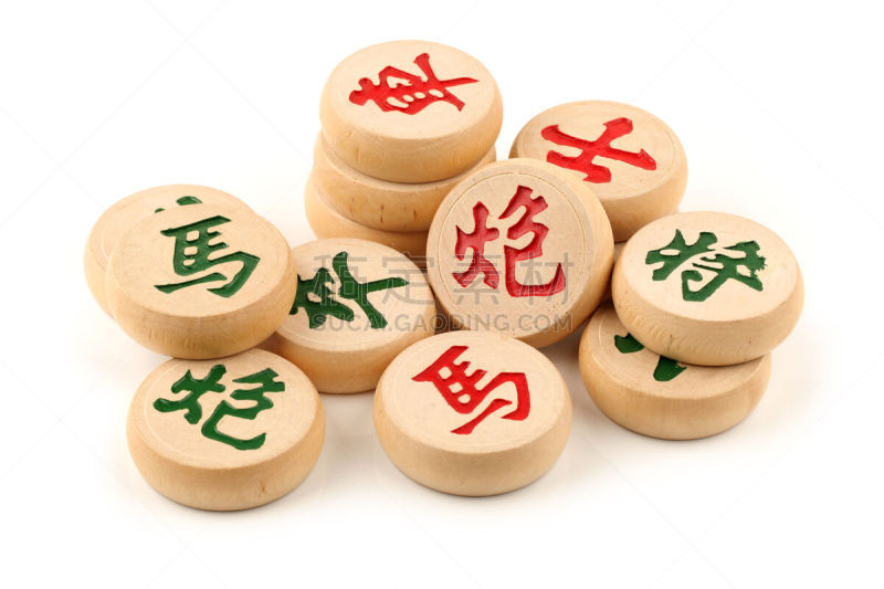 中国象棋,白色背景,娱乐比赛,领导能力,水平画幅,无人,运动,中国,策略,图像