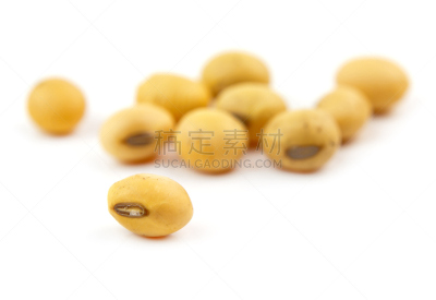 大豆,分离着色,水平画幅,素食,无人,生食,膳食,偏远的,豆腐,豆
