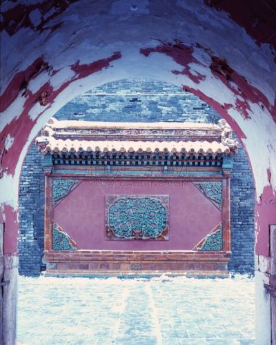 坟墓,清朝,大门,垂直画幅,艺术,建筑,无人,中国,著名景点,远古的