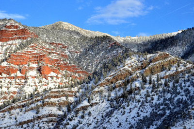 洛矶山脉,雪山,特写,丹佛,天空,拍摄场景,水平画幅,地形,雪,无人