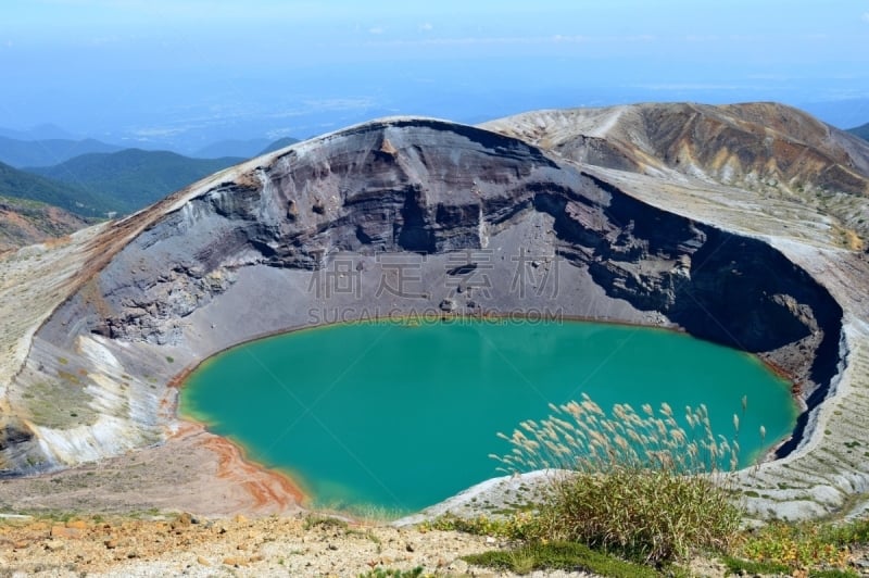 佐阿山脉,火山湖,格希奇努麦,宫城县,旅游目的地,水平画幅,无人,东北片区,2015年,日本