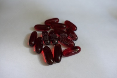 一把,磷虾,胶囊,红色,香熏油,生物科技,替代疗法,辅导讲座,水平画幅,无人