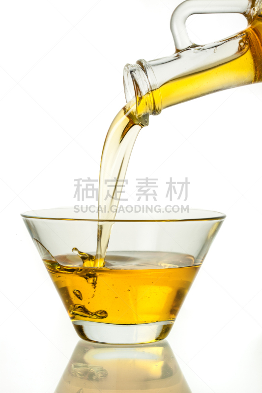 白色背景,食用油,分离着色,喷气式飞机,葵花油,湿,清新,背景分离,食品,橄榄油
