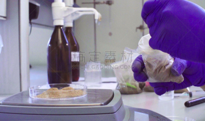 科学家,手,速度滑冰,土样,水平画幅,泥土,科学实验,科学,实验室,特写