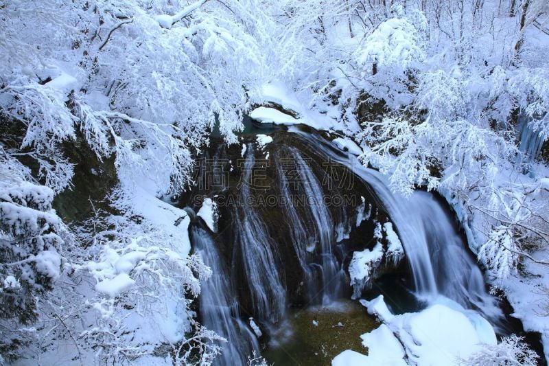 Yamagata Prefecture　Winter waterfall