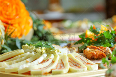 肉,餐盘,饮食产业,多样,餐具,合成图像,格子烤肉,水平画幅,水牛城辣鸡翅,椒类食物