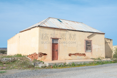 乡村,平衡折角灯,古老的,尼湖德维,纳马夸兰,卡鲁镇,北开普省,水平画幅,无人,路