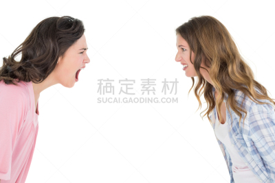 青年人,友谊,狂怒的,女性,美,留白,休闲活动,水平画幅,美人,troubles