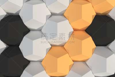 白色,式样,六边形,橙色,黑色,化学元素周期表,水平画幅,纹理效果,形状,无人