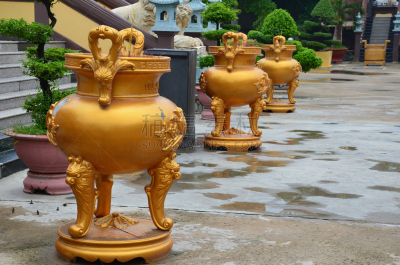 熏香,寺庙,胡青,香炉,密苏里,水平画幅,越南,佛教,佛,成年的
