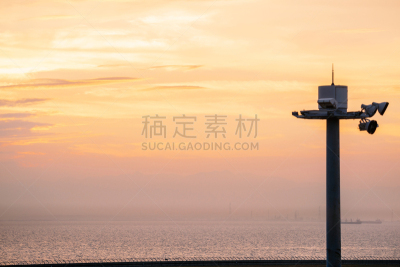 黄昏,自然美,风景,机场,船,旅途,货船,彩色背景,云,橙色