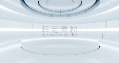 未来,金属,现代,空的,三维图形,技术,概念,室内,船,反射