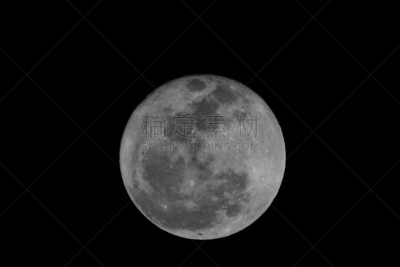 充满的,月球,2014年,小的,水,天空,灵性,夜晚,月亮,平视角