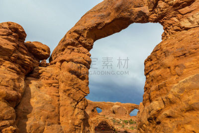 犹他,秋天,沙漠,雨,乌云,平衡岩石,马蹄弯,野生白山羊,羚羊谷,著名自然景观