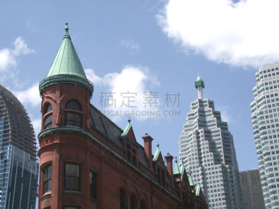 Gooderham Building landmark,Toronto Canada