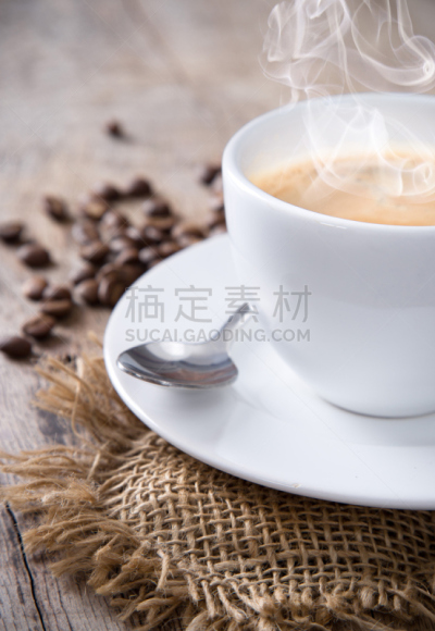 咖啡杯,哥伦比亚县,垂直画幅,烤咖啡豆,褐色,芳香的,无人,乡村风格,饮料,烟