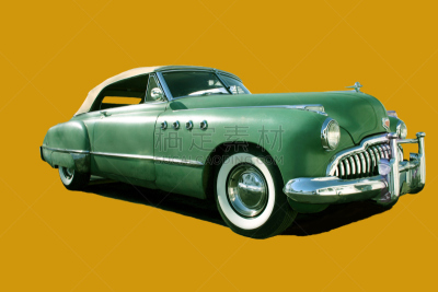 别克跑车,1949,别克,1950,敞篷车,老爷车,古董车,古董,水平画幅,绿色