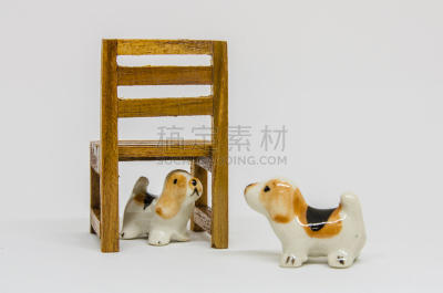 狗,哈叭狗,木制,派克大街,长椅,小雕像,纪念品,褐色,艺术,水平画幅