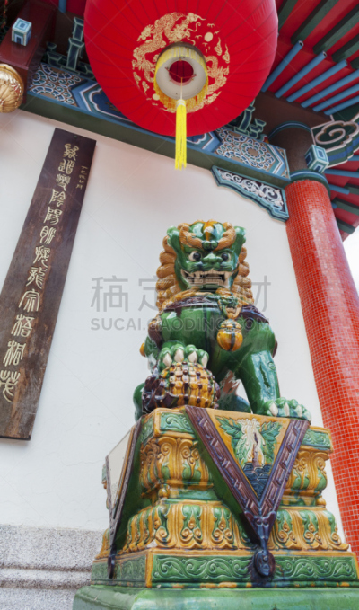 寺庙,chinese temple dog,道教,中国灯笼,禅宗,神,灵性,艺术,灯笼,无人