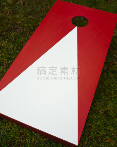 Plain Cornhole Toss Game Board