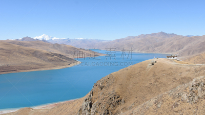 湖,宁静,羊卓雍措,yamdrok yamtso,青藏高原,枸杞,自驾游,旅途,旅游目的地,水平画幅