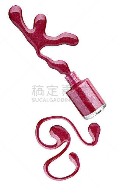 美,彩妆,指甲油,垂直画幅,指甲,漏泄,墨水,化妆用品,凌乱,彩色图片