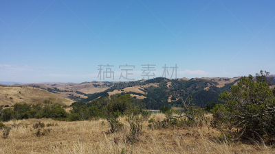 伯克利,山,加利福尼亚,伯克利小山,提尔登地区公园,旧金山湾区,自然,公园,褐色,水平画幅