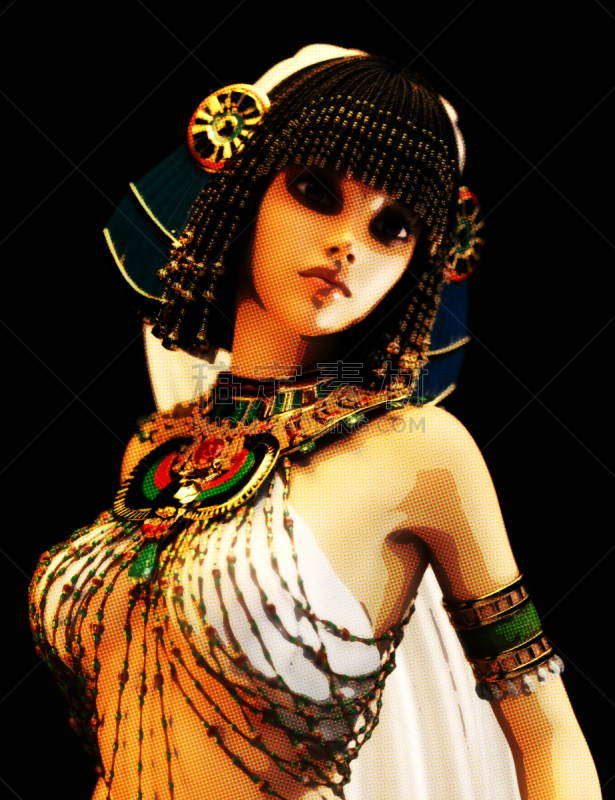 绘画插图,幻想,女性,三维图形,面具,华贵,肖像,公主,仙女服