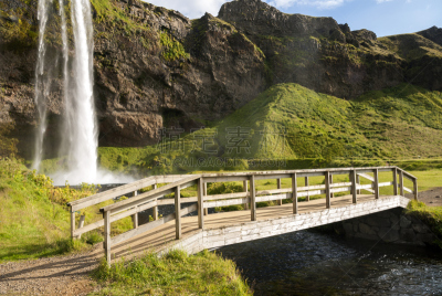 塞里雅兰瀑布,seljalandsfoss waterfall,自然,风景,环境,图像,无人,瀑布,2015年,夏天