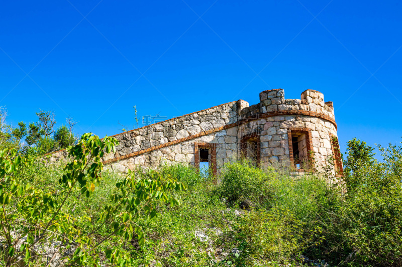 波多黎各,谷安尼卡岛,风景,要塞,私密,著名景点,户外,旅行者,建筑,城市