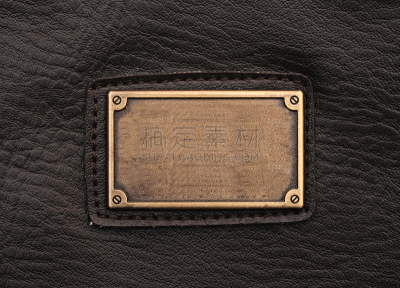 古典式,标签,皮革,金属,黑色,背景,水平画幅,纺织品,无人,长方形