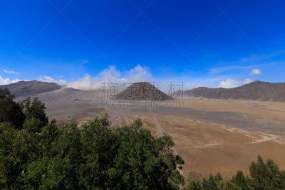 婆罗摩火山,山,火山,泗水,滕格尔火山,bromo-tengger-semeru national park,东爪哇,火山喷口,水平画幅,火山地形