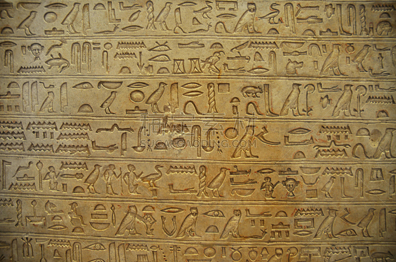 象形文字,埃及,特写,石头,雕刻物,正面视角,纪念碑,古代文明,灵性,水平画幅