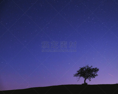 苹果树,夜晚,自然,天空,太空,星系,水平画幅,地形,蓝色,星座