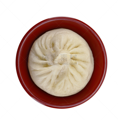 一个物体,食品,小甜面包,中式小笼包,垂直画幅,红色,高视角,素食,无人,白色背景
