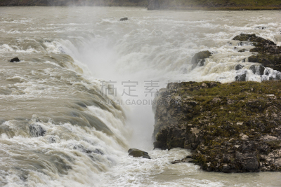 瀑布,冰岛国,能力,桨叉架船,seljalandsfoss waterfall,冰岛中南部,水,水平画幅,湿,户外