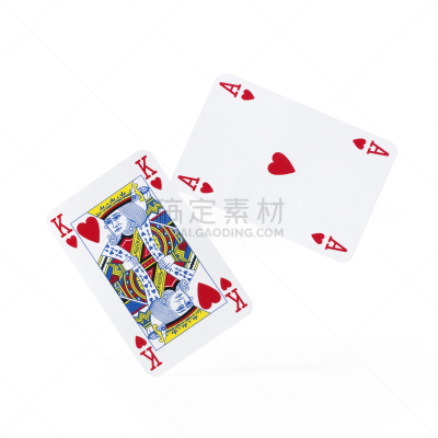 扑克,红桃k,德州扑克,王卡,扑克牌a,纸牌,红色,背景分离,运气,图像