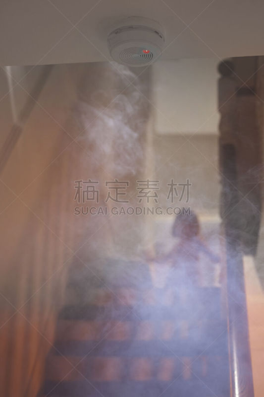 烟雾检测器,警告标志,核对时间,一氧化碳检测器,火警,火,警铃,家庭保险,闹钟,2016