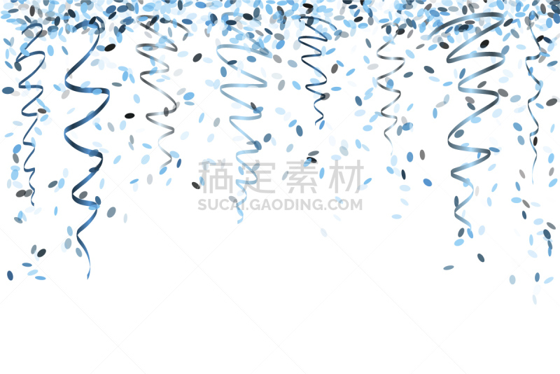 五彩纸屑,蓝色,横幅,学校宴会,周年纪念,旅游嘉年华,生日,绘画插图