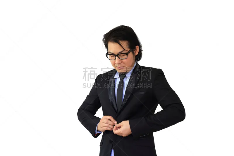 套装 男商人 男性 眼镜 日本人 现代 想法 专业人员 衬衫 信心图片素材下载 稿定素材