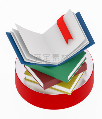 书,开着的,手册,留言簿,背景分离,信函,图书馆,三维图形,绘画插图,音符