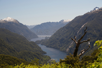 doubtful sound,山口,米尔弗德,水,天空,新的,艺术,水平画幅,无人,户外
