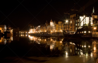 Gdańsk (Danzig) at Night